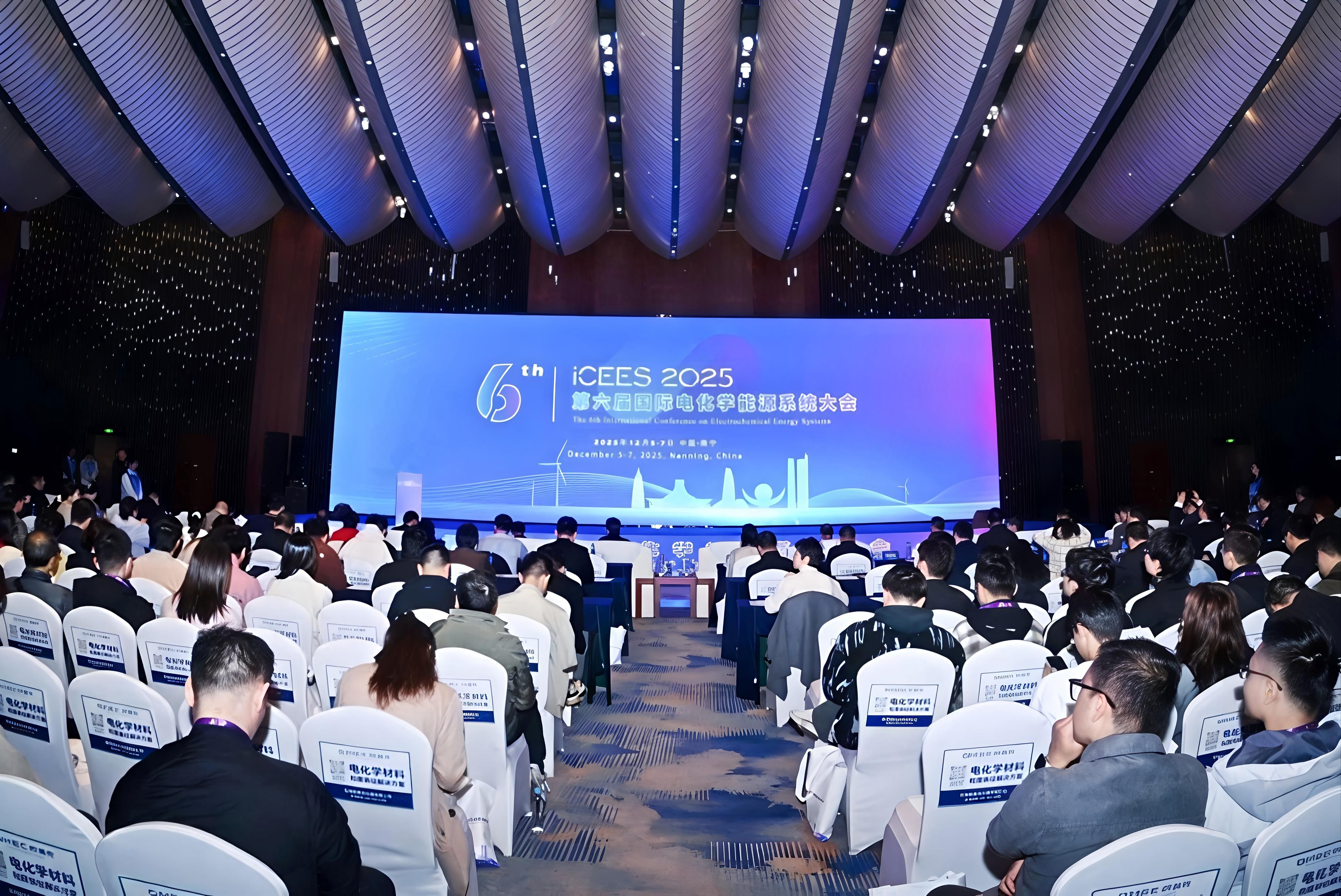 2023白菜网站注册大全共同承办第六届国际电化学能源系统大会